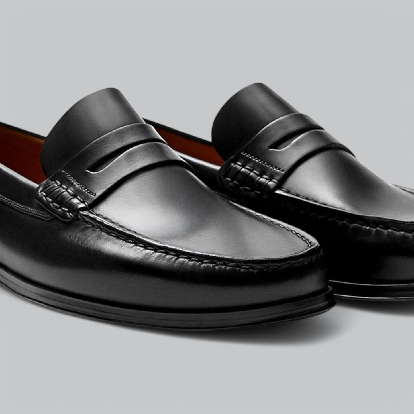 Schicke Penny Loafers aus Leder