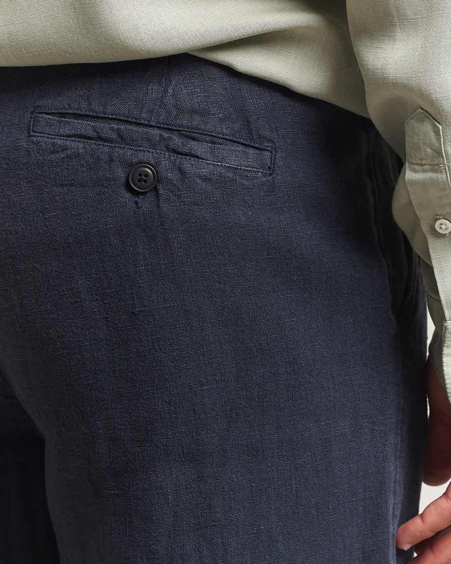 Madu Linen Trousers Navy