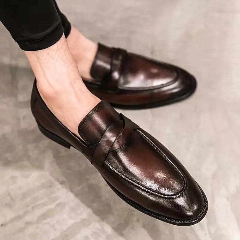 Schicke Leder-Loafer