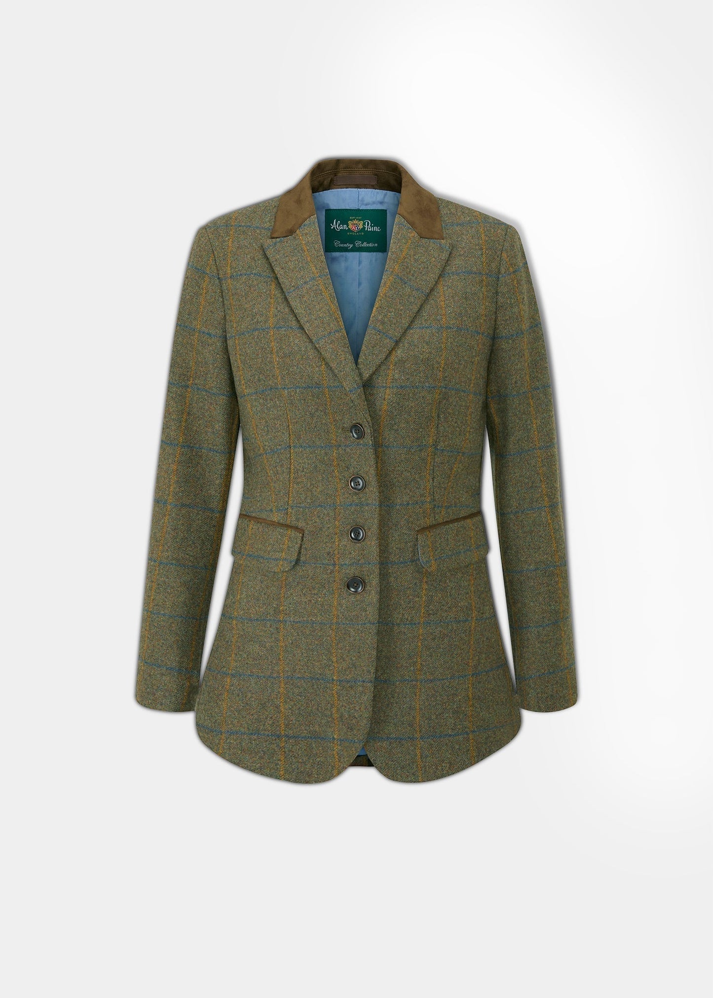 Surrey Ladies Tweed Blazer In Seabrook - Regular Fit