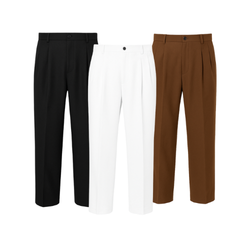 THE STRUCTURED CHINO SET — BUY 1, GET 3