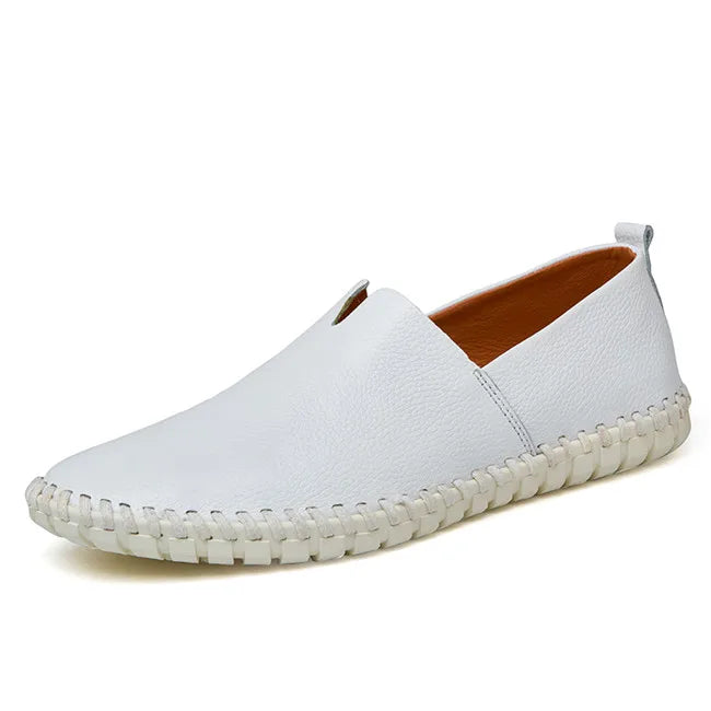 Mykonos Leder-Slipper