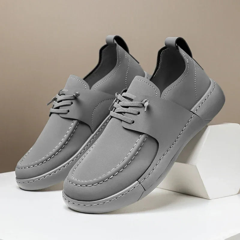 Klassische italienische Leder-Sneakers