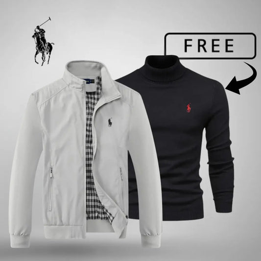 Casual Zip-Up Bomber™ Premium + FREE Jumper or Shirt (Your Choice)