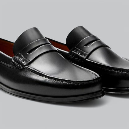 Schicke Penny Loafers aus Leder