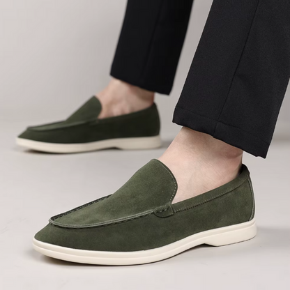 Klassische Wildleder-Loafer