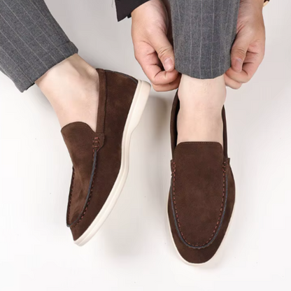 Klassische Wildleder-Loafer
