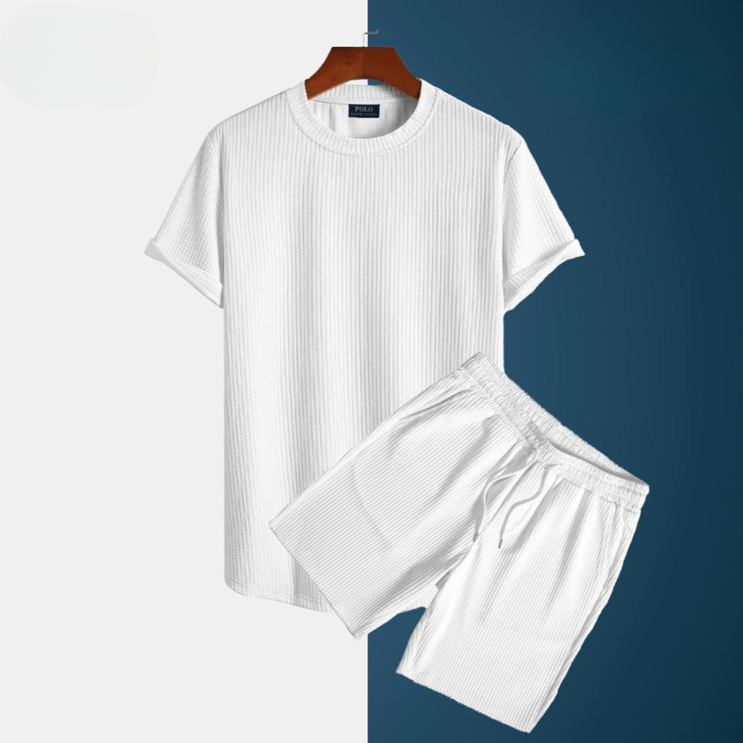 Men’s Waffle Knit Set – Soft, Lightweight & Comfortable