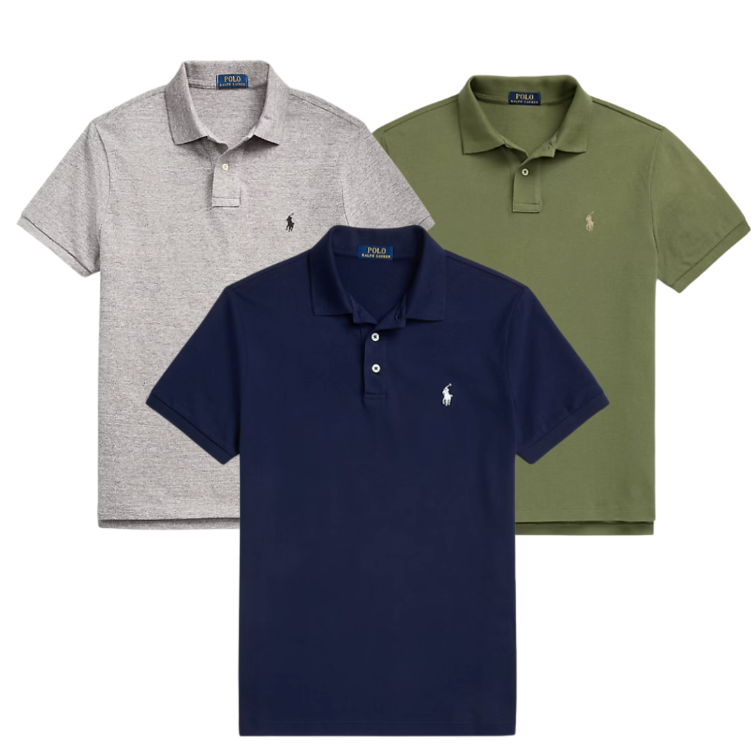 BUY 1, GET 3 – The Iconic Mesh Polo Shirt