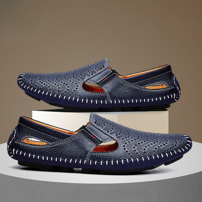 Leder Riemchensandalen