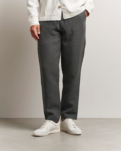 A Day's March Madu Linen Trousers Olive