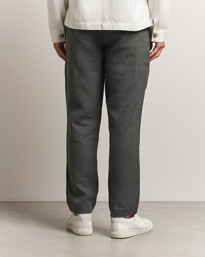 A Day's March Madu Linen Trousers Olive