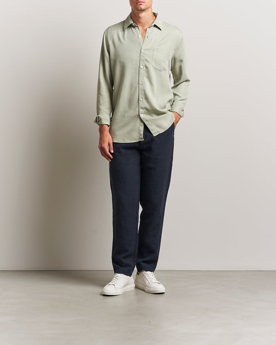 Madu Linen Trousers Navy
