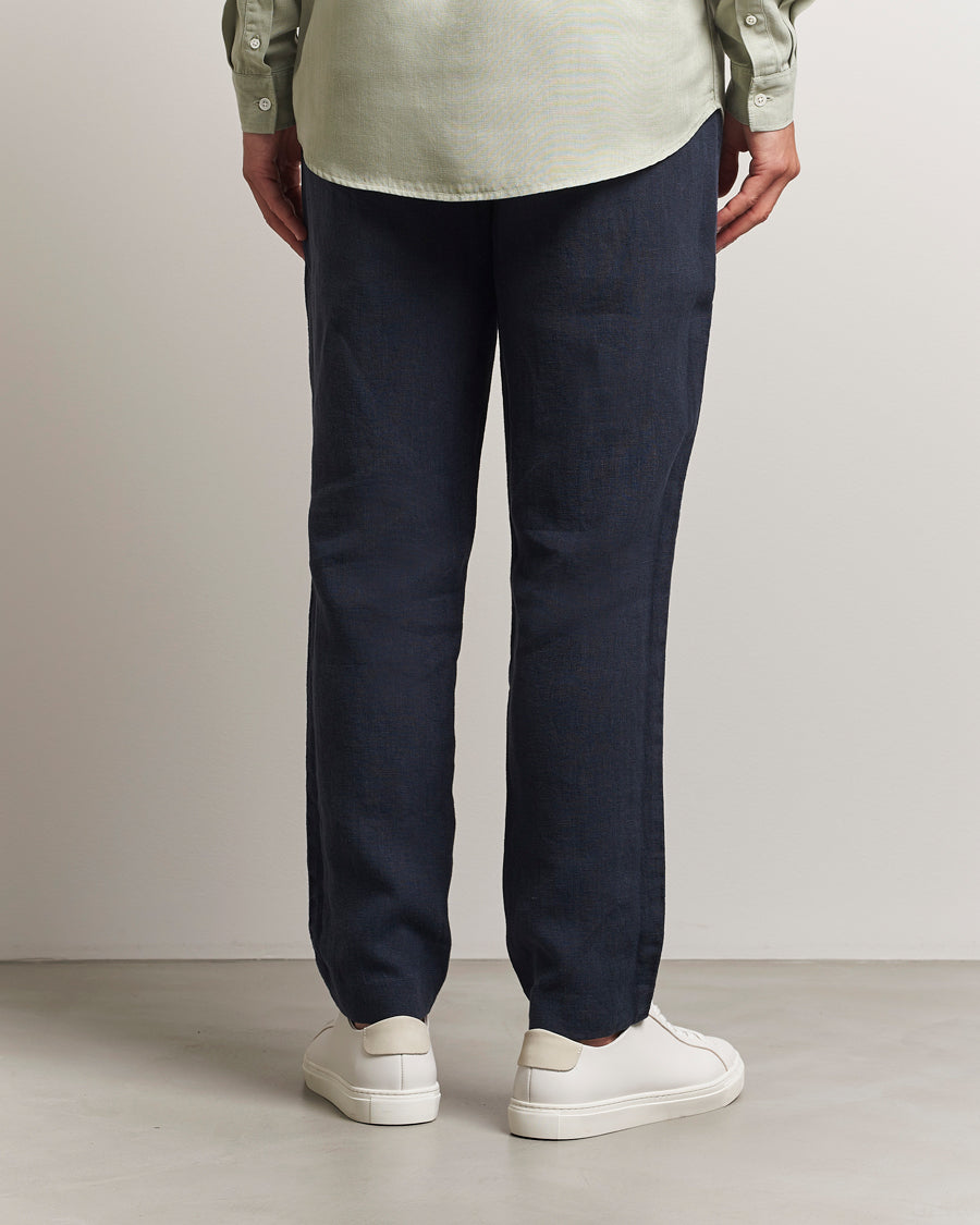 Madu Linen Trousers Navy