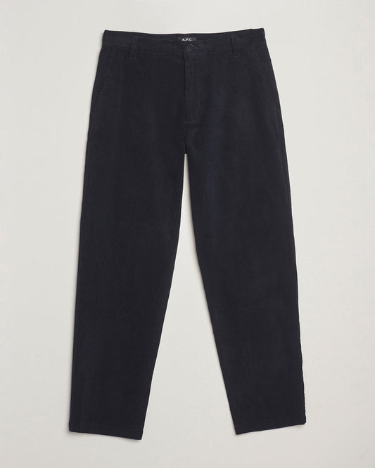 A.P.C. Lawrence Corduroy Trousers Dark Navy