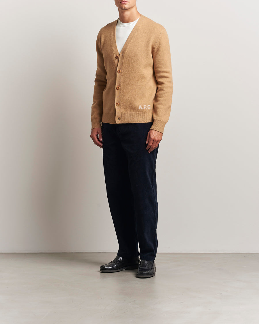 A.P.C. Lawrence Corduroy Trousers Dark Navy