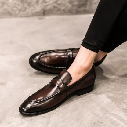 Schicke Leder-Loafer