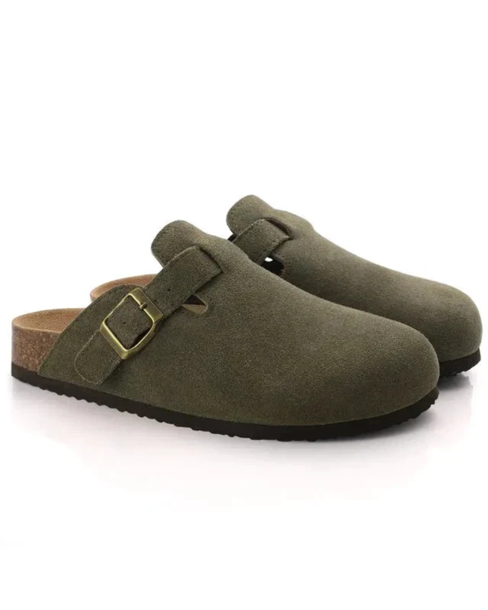 Oxford Wildleder Clogs