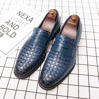Elegante gewebte Loafers