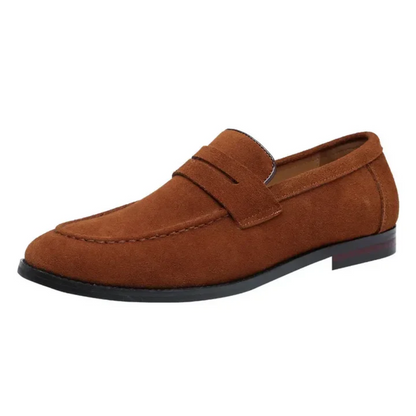 Sommer-Loafers aus Wildleder