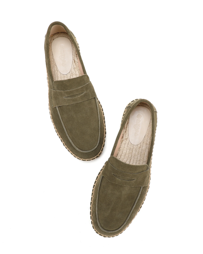 Elegante Espadrilles aus Wildleder