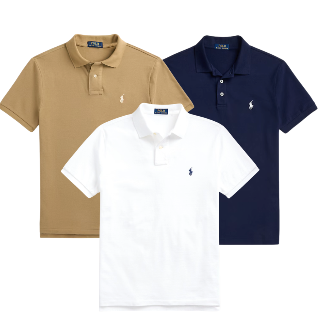 BUY 1, GET 3 – THE ICONIC MESH POLO SHIRT SLIM FIT