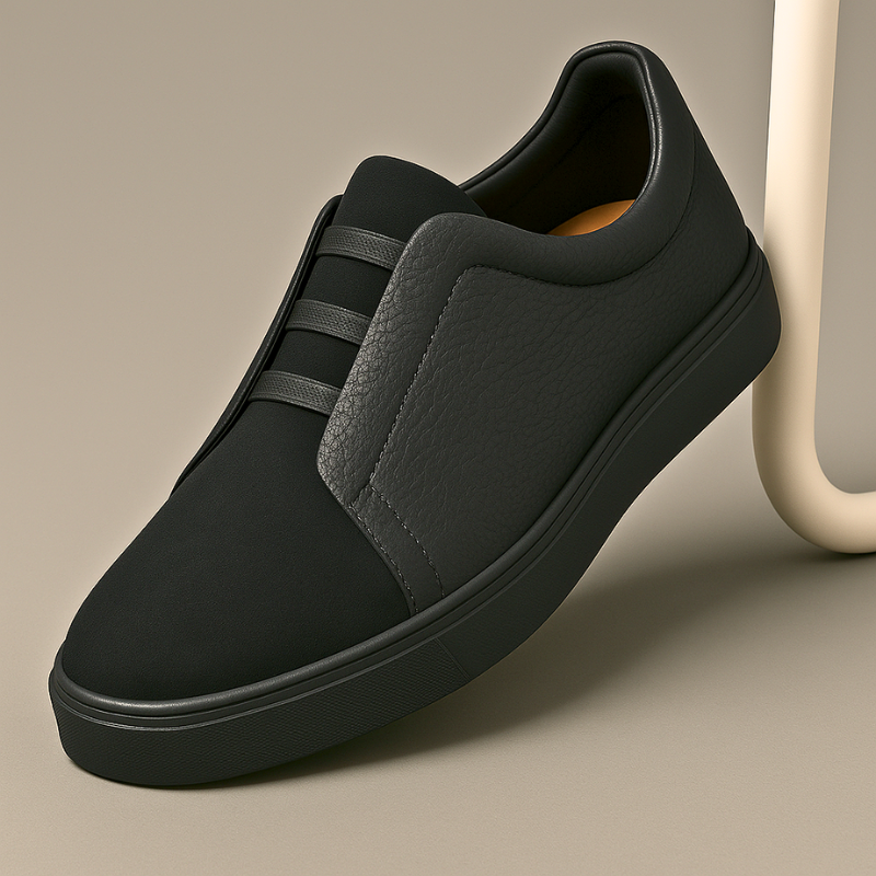 Premium Leder Turnschuhe