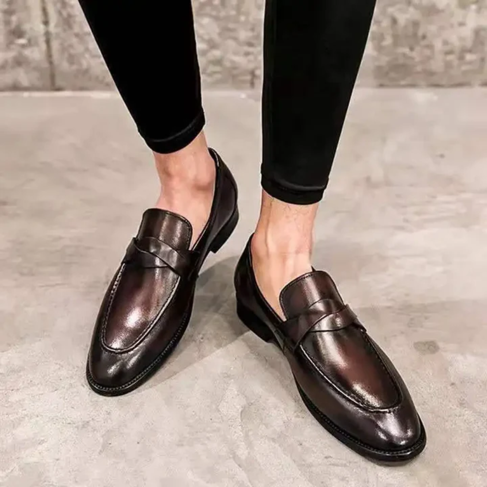 Schicke Leder-Loafer