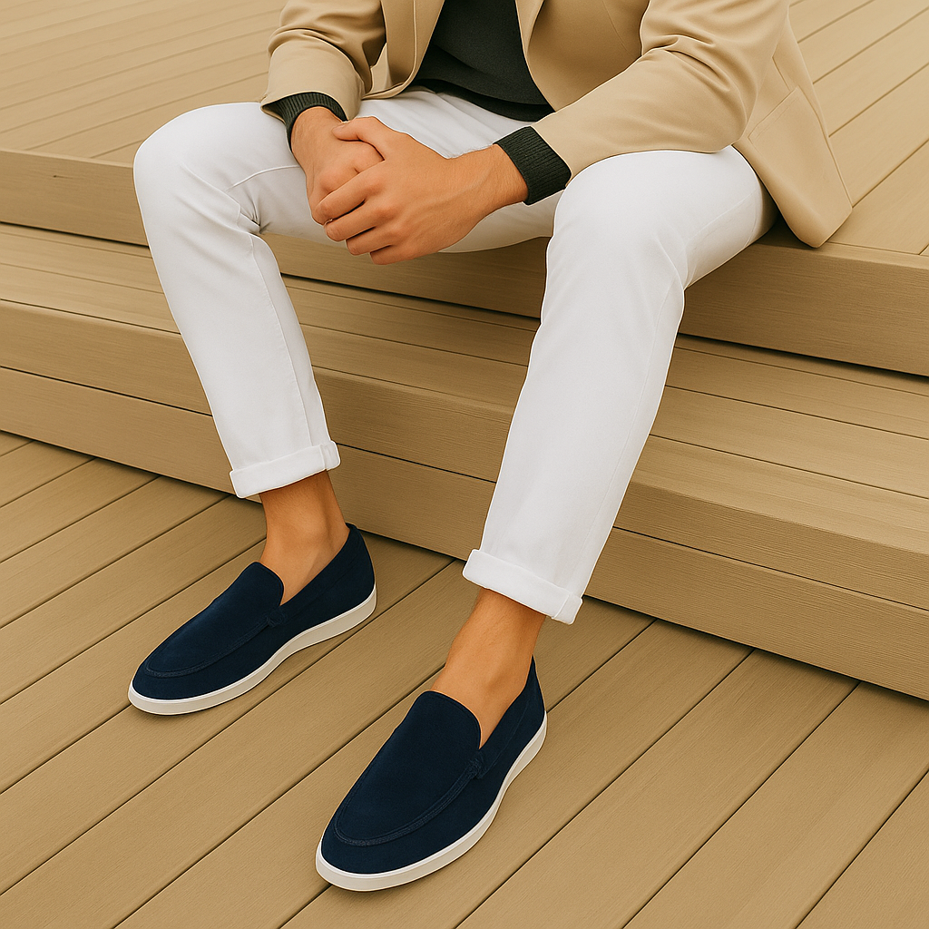 Elegante Loafers aus Wildleder