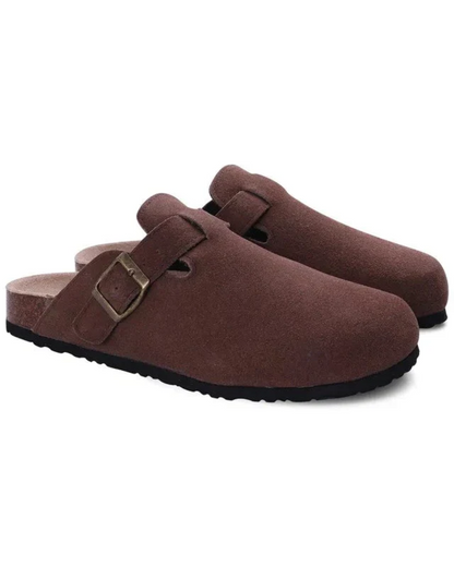 Oxford Wildleder Clogs