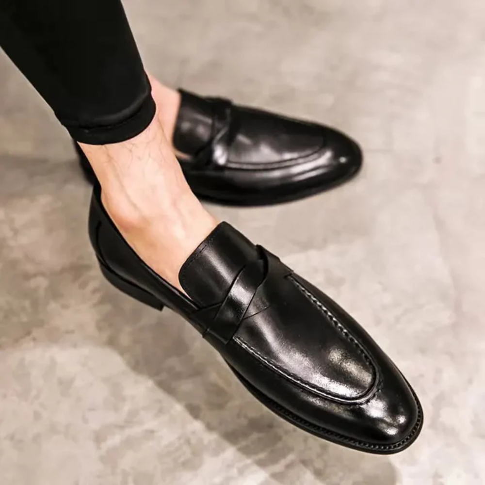 Schicke Leder-Loafer