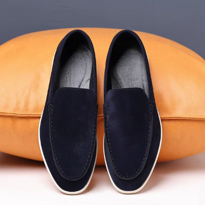 Klassische Wildleder-Loafer