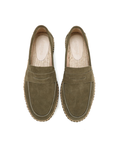 Elegante Espadrilles aus Wildleder