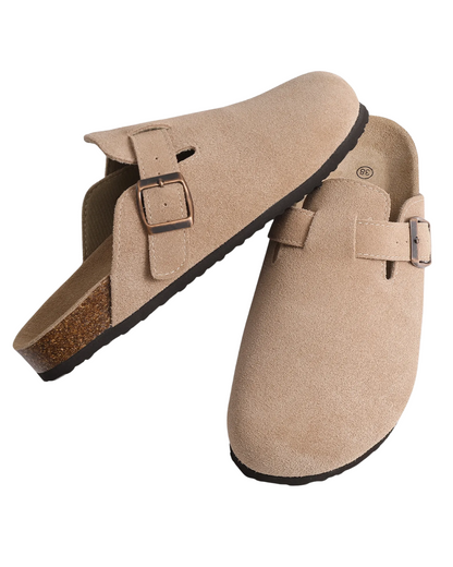 Oxford Wildleder Clogs