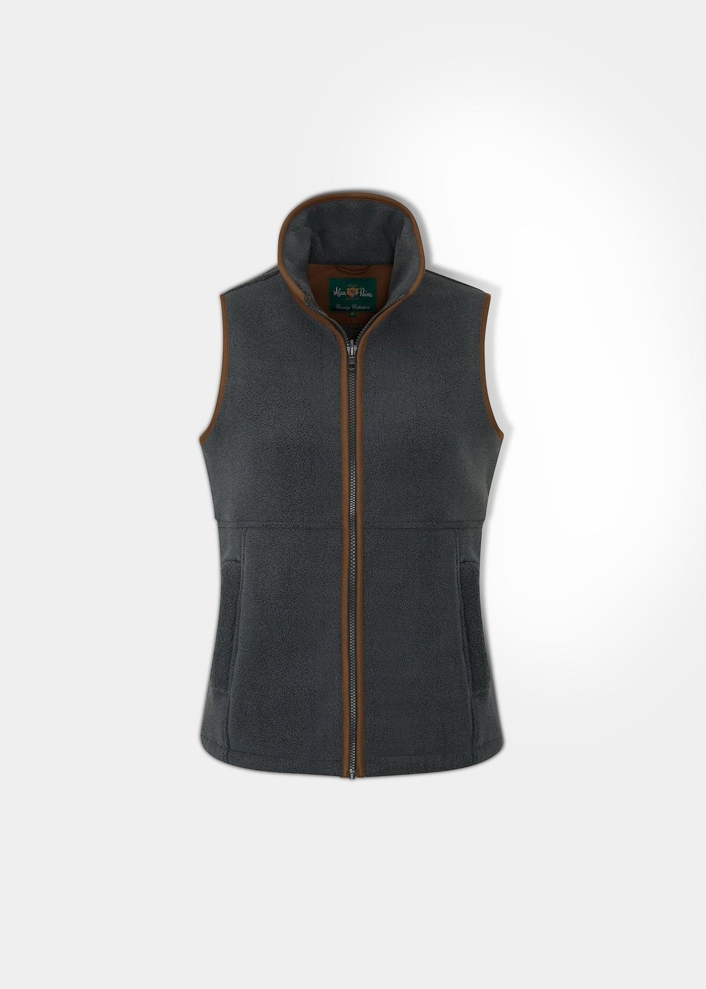 Aylsham Ladies Fleece Gilet In Gunmetal - Regular Fit