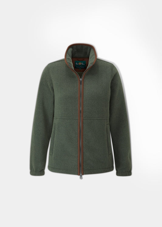 Aylsham Ladies Fleece Jacket In Cedar Green - Regular Fit