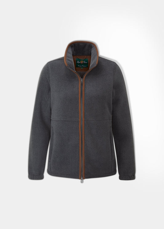 Aylsham Ladies Fleece Jacket In Gunmetal - Regular Fit