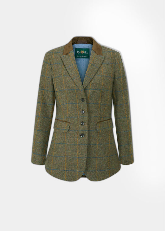 Surrey Ladies Tweed Blazer In Seabrook - Regular Fit