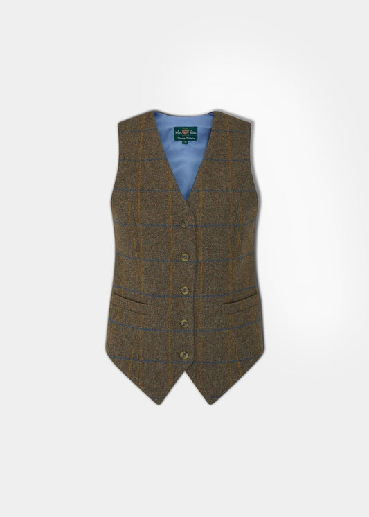Surrey Ladies Tweed Waistcoat in Seabrook