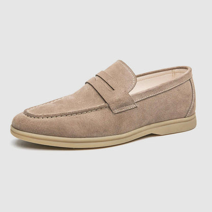 Firenze Chic Loafers aus Wildleder