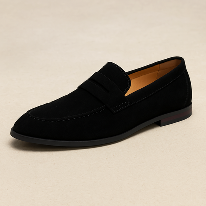 Old Money Penny Loafers aus Wildleder