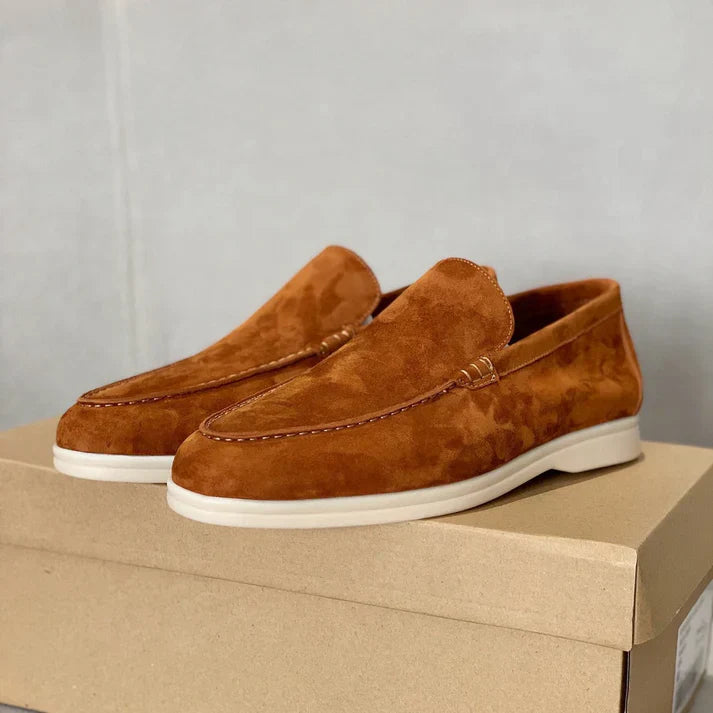 Schicke Wildleder-Loafer