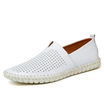 Mykonos Leder-Slipper