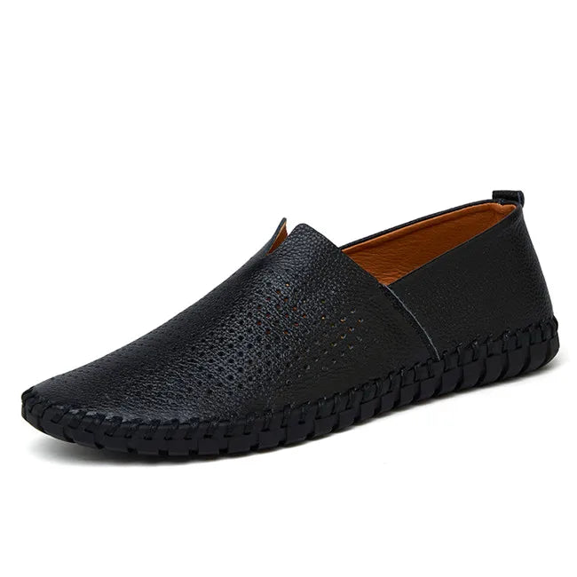 Mykonos Leder-Slipper