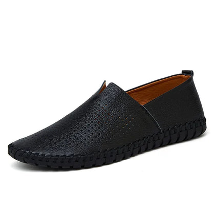 Mykonos Leder-Slipper
