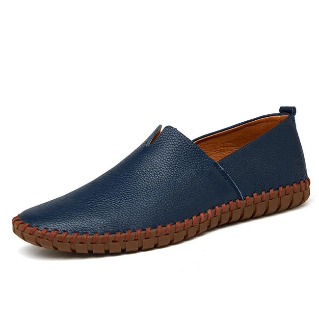 Mykonos Leder-Slipper