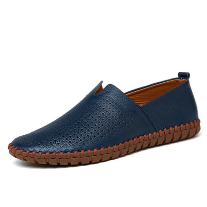 Mykonos Leder-Slipper