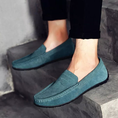 Loafers aus weichem Wildleder