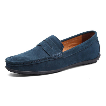 Loafers aus weichem Wildleder