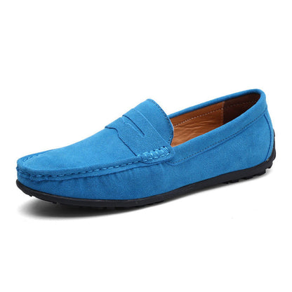 Loafers aus weichem Wildleder
